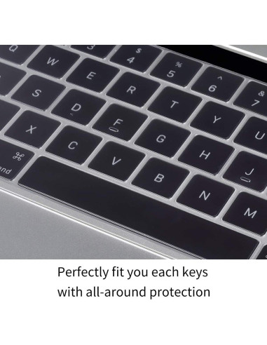 Cubierta de Teclado Ultra Fina CaseBuy para MacBook Pro 13" y 15"