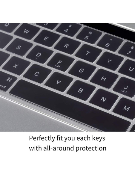 Cubierta de Teclado Ultra Fina CaseBuy para MacBook Pro 13" y 15"