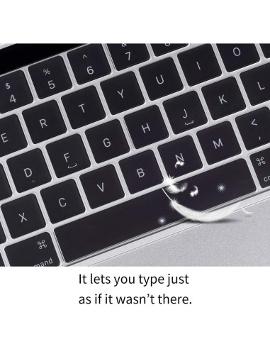 Cubierta de Teclado Ultra Fina CaseBuy para MacBook Pro 13" y 15"