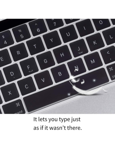 Cubierta de Teclado Ultra Fina CaseBuy para MacBook Pro 13" y 15"