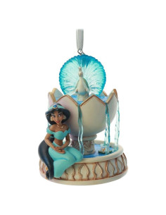 Ornamento Disney Jasmine Aladino 16cm Decoración Navideña