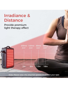 Panel de Terapia de Luz Roja Rltrelax 300W 660nm 850nm 2