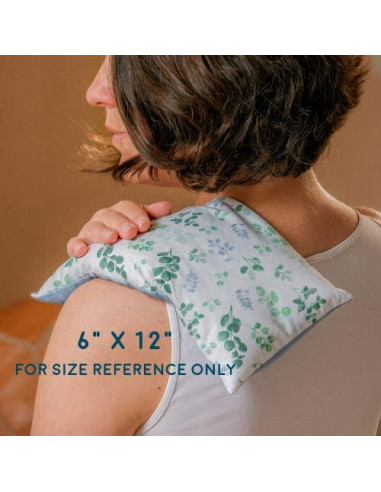 Almohadilla de Calor Microondas Whiffy 100% Lino y Lavanda