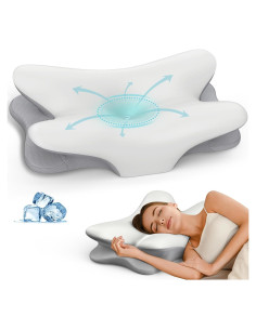 Almohada Cervical Ergonomica Besyodo - Espuma Viscoelástica 65x40cm
