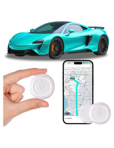 Rastreador GPS FXAJID Mini Portátil Sin Suscripción 14g