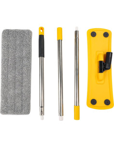 Mopa plana ajustable Qimedo YD-QJS1804SS-PRO1 con 2 almohadillas 2