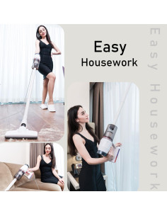 Aspiradora con cable KEROMEE BX516 5 en 1 400W HEPA 2