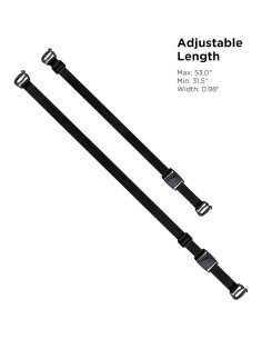 Correa de Bandolera ALPAKA AC010040100 Ajustable 121.92 cm 2