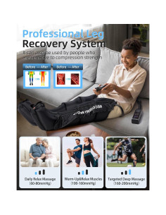 Masajeador de Piernas YINGGG FE-7204B con Compresión 9 Niveles 2