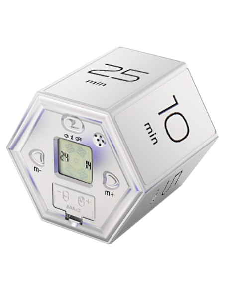 Temporizador Digital Hexagonal Magnético SIUKE para Cocina