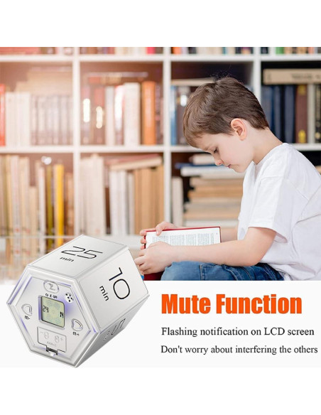 Temporizador Digital Hexagonal Magnético SIUKE para Cocina