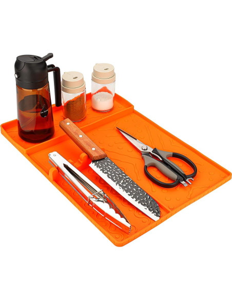 Almohadilla de Espátula de Silicona Sezbaifles 40.6x29.5cm Almohadilla de Espátula de Silicona Sezbaifles 40.6x29.5cm