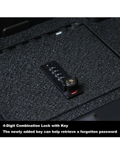 Caja Fuerte de Consola KEREN para Chevrolet Silverado EV 2024-2025 2