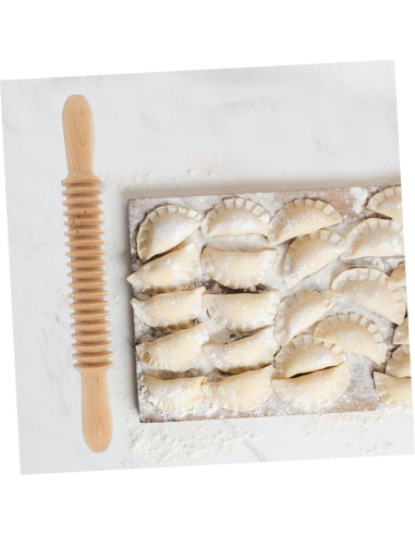 Rodillo de Madera GOOHOCHY para Cortar Espagueti 33x4cm