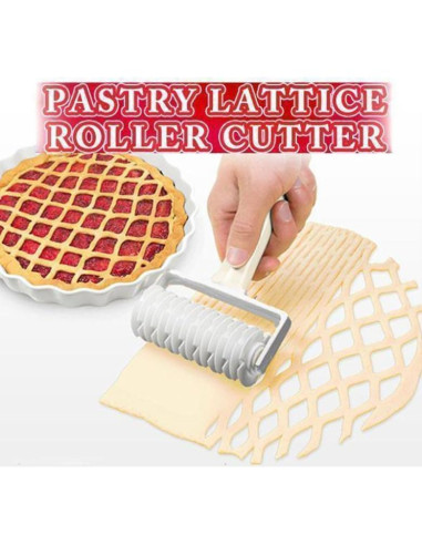 Cortador de Rodillo de Lattice Pequeño ASEANAO 19.5x6.5cm