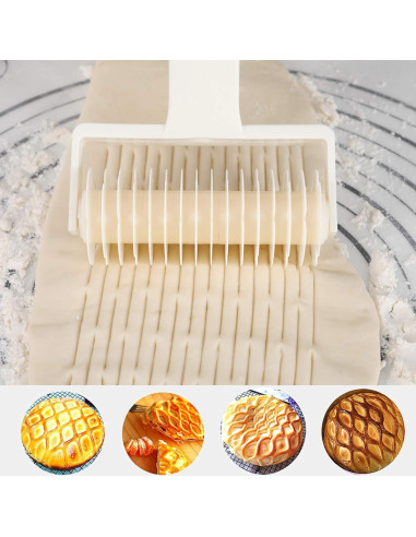 Cortador de Rodillo de Lattice Pequeño ASEANAO 19.5x6.5cm