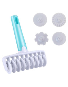 Cortador Decorador de Masa 4-en-1 Wvkzuc - Herramienta de Cocina