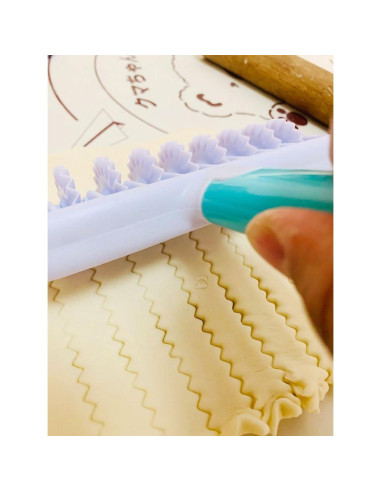 Cortador Decorador de Masa 4-en-1 Wvkzuc - Herramienta de Cocina