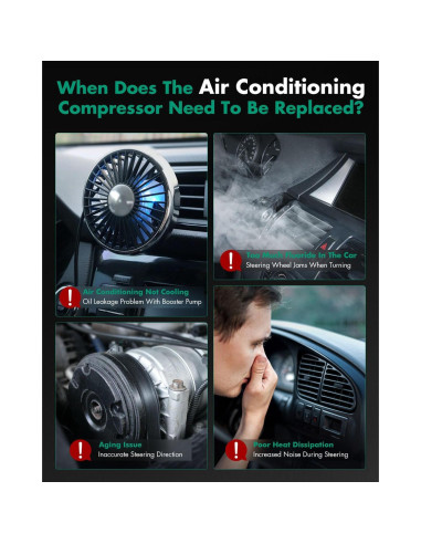 Compresor de AC SCITOO para Jeep 2007-2010 10S17C 6.43 kg