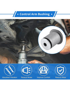 Bujes de Suspensión Frontal VekAuto para Toyota Fortuner Hilux 2