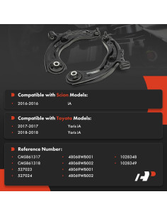Brazos de Control Inferior A-Premium para Scion iA y Toyota Yaris 2