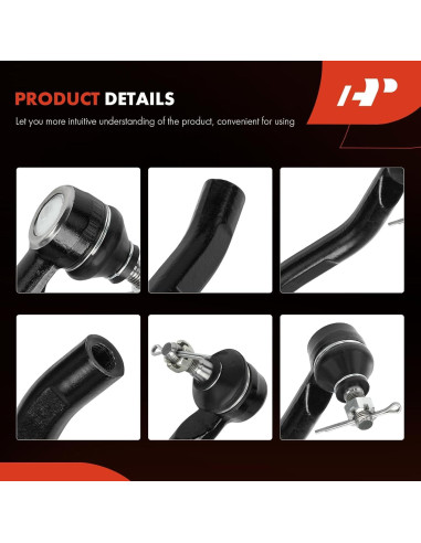 Kit de Crema de Dirección A-Premium para Toyota Yaris 2006-2012