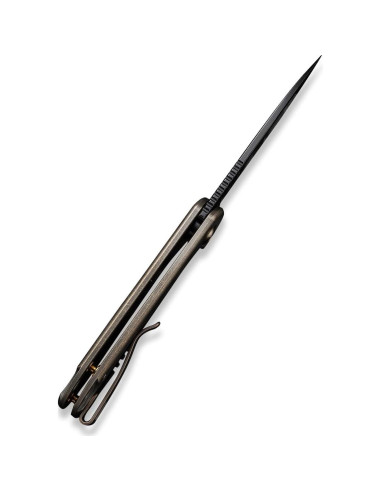 Cuchillo Plegable WeKnife Elementum 7.51cm Titanio EDC