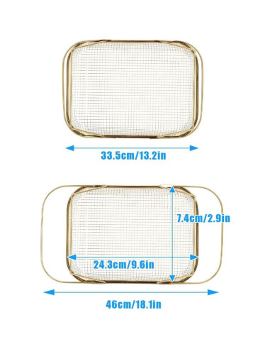Colador de fregadero Lwuey de acero inoxidable expandible 34x25cm