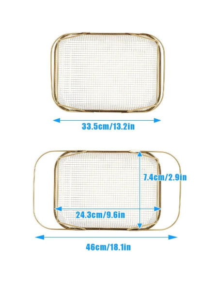 Colador de fregadero Lwuey de acero inoxidable expandible 34x25cm