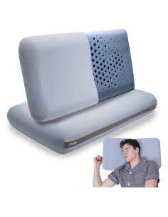 Almohada Ergonómica AISLEEP de Espuma Viscoelástica 70x40 cm