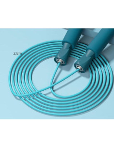 Cuerda de Salto Ajustable con Peso ASEANAO Rosa 42cm 2