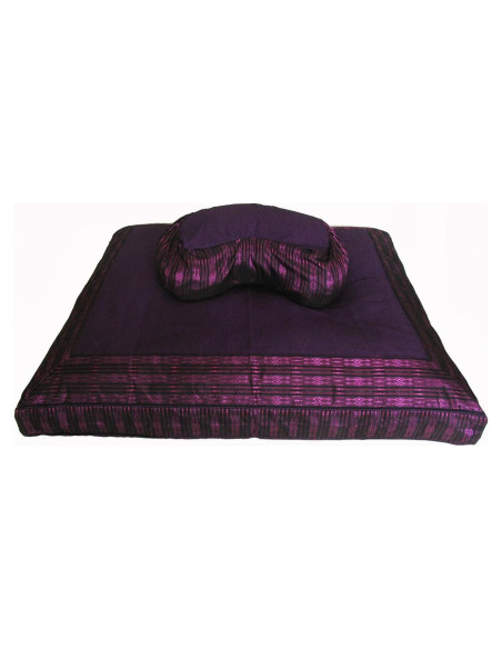 Cojín de Meditación Zafu y Zabuton Boon Decor Violeta 38x86 cm