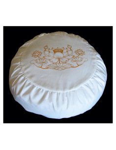 Almohada de Meditación Zafu Boon Decor Oro Loto 1.36 kg