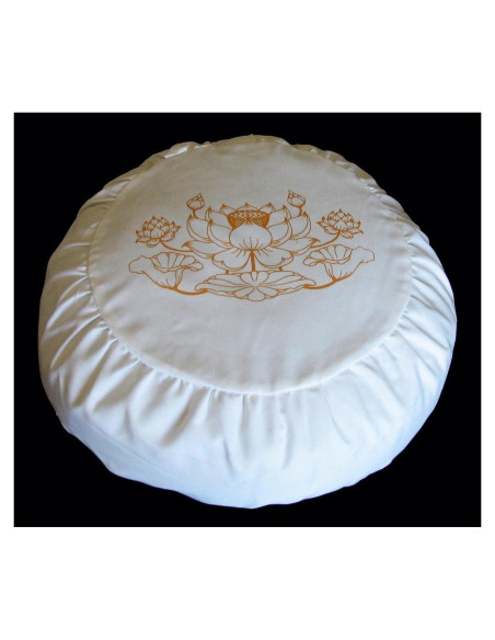 Almohada de Meditación Zafu Boon Decor Oro Loto 1.36 kg