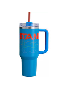 Vaso Aislado STANLEY Quencher H2.0 1.18 L Reverb Azure