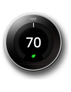 Termostato Aprendizaje Nest T3019US Acero Pulido Renovado