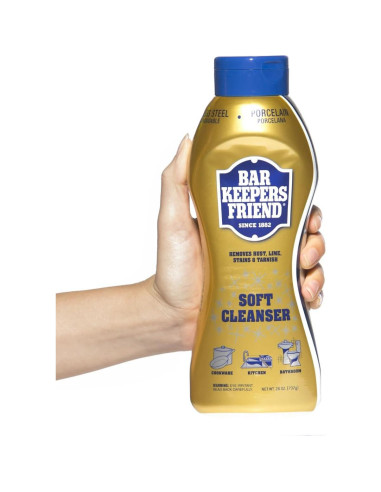 Limpiador Suave Bar Keepers Friend 3x26 oz + 3 Toallas Microfibra