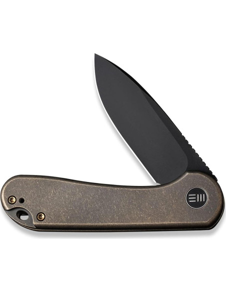Cuchillo Plegable WeKnife Elementum 7.51cm Titanio EDC