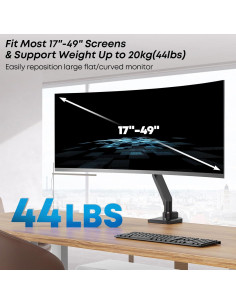 Soporte de Monitor IMtKotW para Pantallas de 43 cm a 124 cm 2