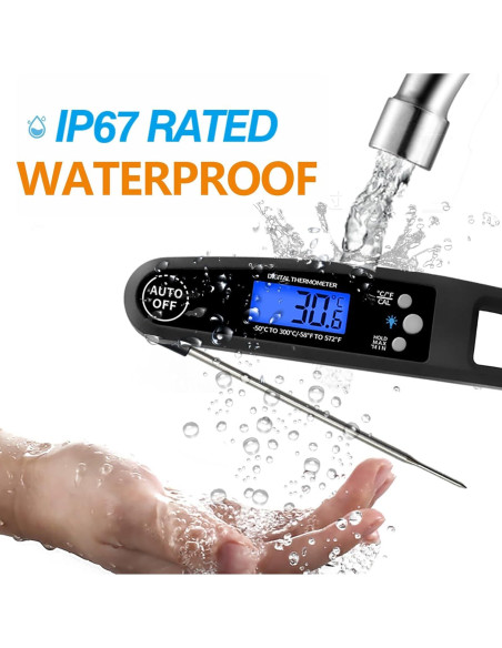 Termómetro Digital de Carne SnailM-JOY DTH149 Impermeable