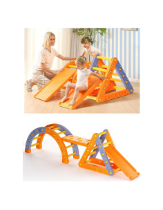 Conjunto de Escalada Pikler 9 en 1 VBABY para Niños 1-3 Años