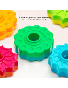 Juguete de Apilamiento Giratorio Eivaai para Bebés 0.57kg 2