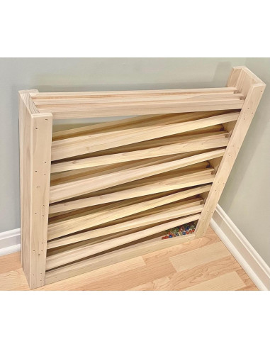 Juego de Canicas Doble de Madera Amish 63.5 cm 8 Niveles