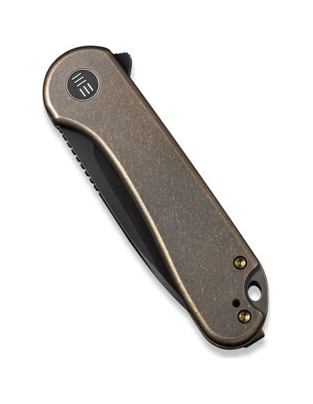 Cuchillo Plegable WeKnife Elementum 7.51cm Titanio EDC