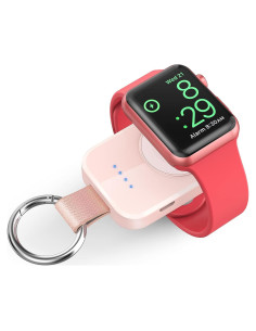 Cargador Inalámbrico i.VALUX para Apple Watch Rosa 1000mAh