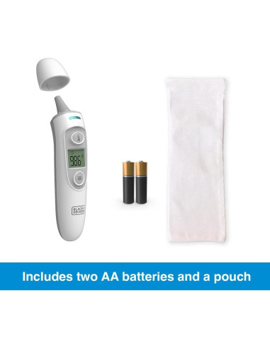 Termómetro Infrarrojo 3-en-1 BLACK+DECKER BDXTMB100 Blanco