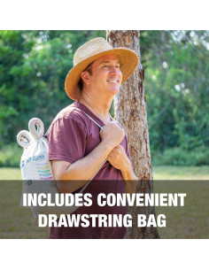 Hamaca Bliss Hammocks BH-400WFRCA 1.95m con flecos marrón 2