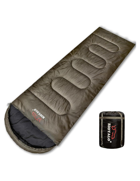 Saco de dormir RIOYALO MT.RAINIER 0C XL para 4 estaciones