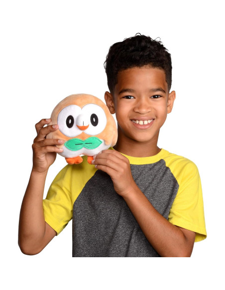 Peluche Pokémon Rowlet 20 cm - Oficial Wicked Cool Toys Peluche Pokémon Rowlet 20 cm - Oficial Wicked Cool Toys