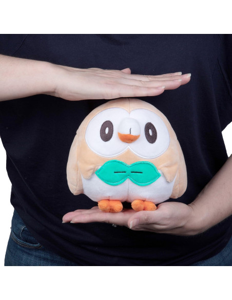 Peluche Pokémon Rowlet 20 cm - Oficial Wicked Cool Toys Peluche Pokémon Rowlet 20 cm - Oficial Wicked Cool Toys